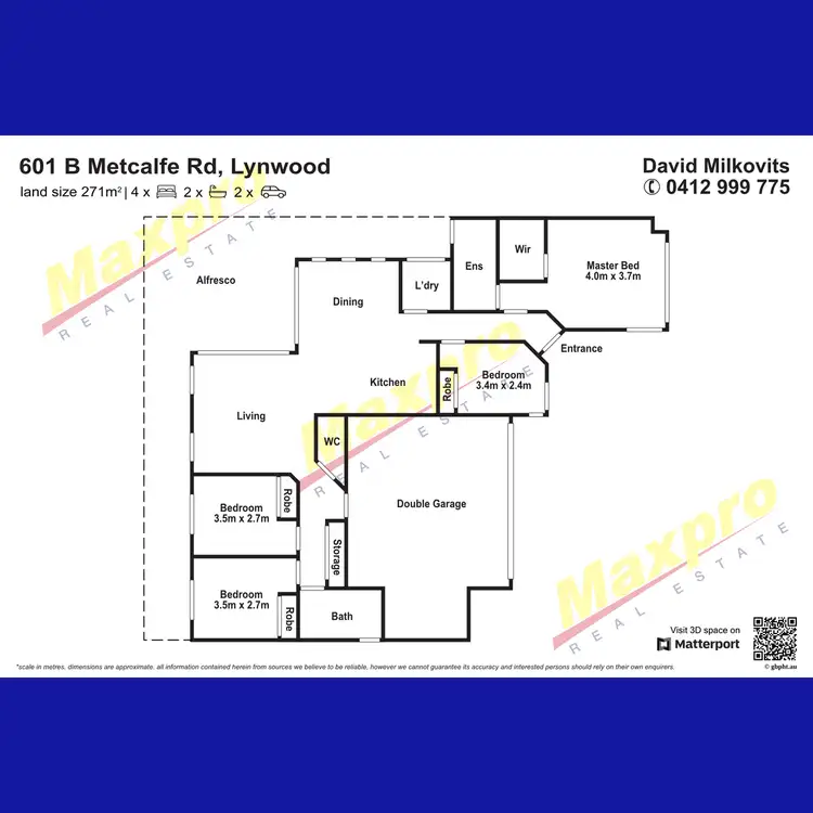 Floorplan of Homely house listing, 601B Metcalfe Road, Lynwood WA 6147
