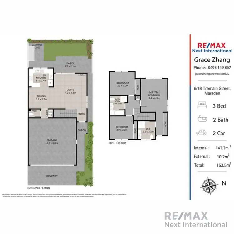 Floorplan of Homely townhouse listing, 6/18 Tremain Street, Crestmead QLD 4132