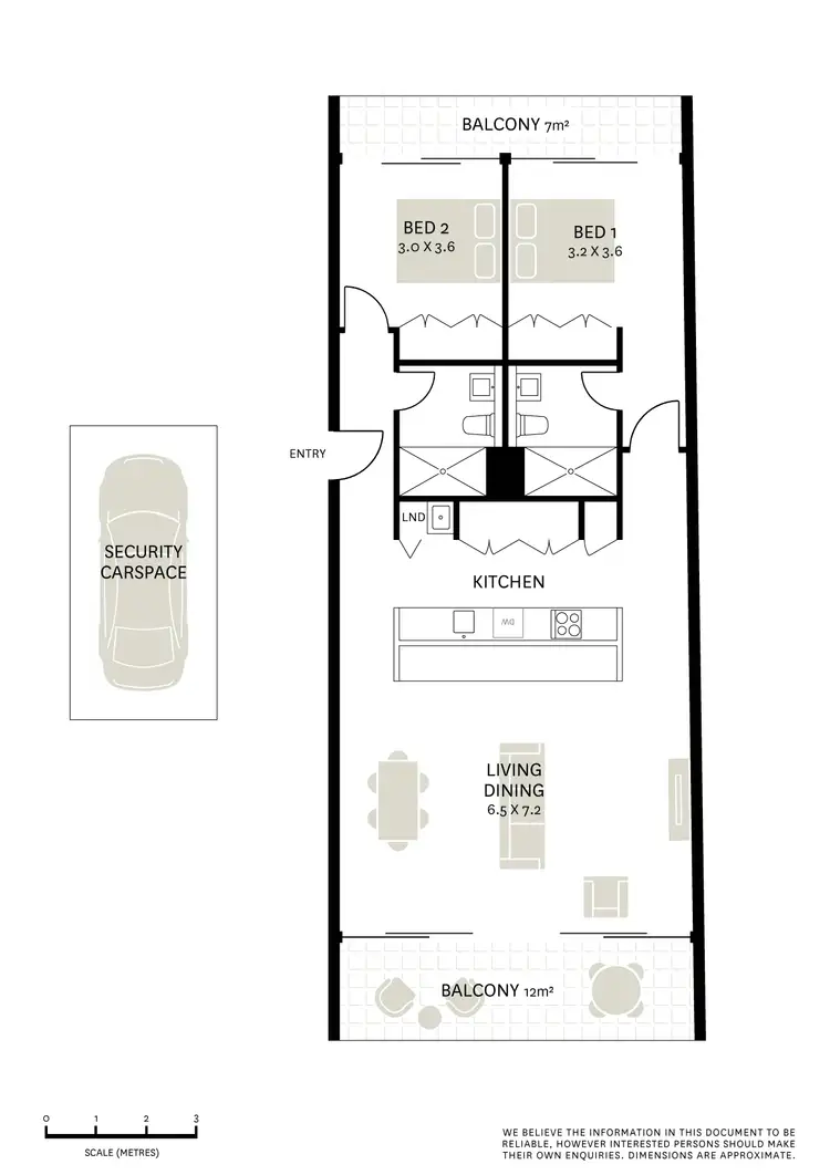 Floorplan of Homely apartment listing, 15/1-25 Adelaide Street, Surry Hills NSW 2010