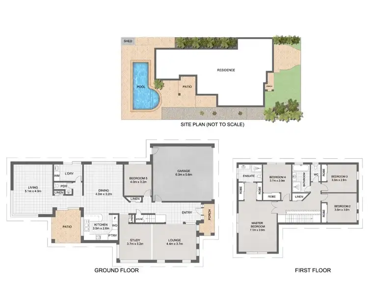 Floorplan of Homely house listing, 17 Cartagena Lane, Coombabah QLD 4216