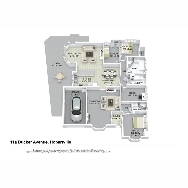 Floorplan of Homely house listing, 11a Ducker Avenue, Hobartville NSW 2753