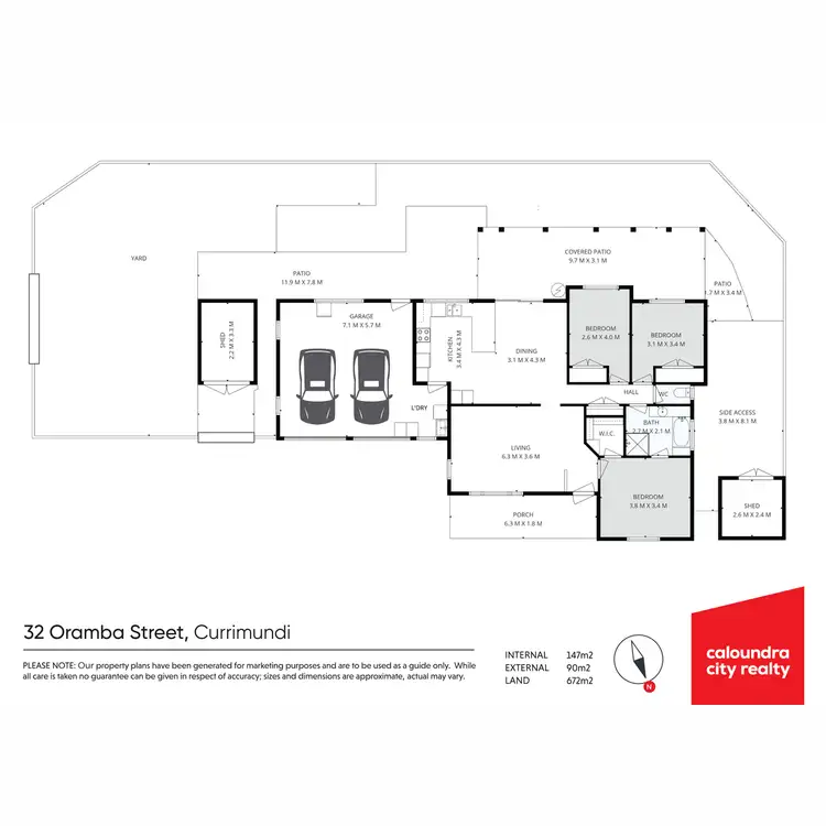 Floorplan of Homely house listing, 32 Oramba Street, Currimundi QLD 4551