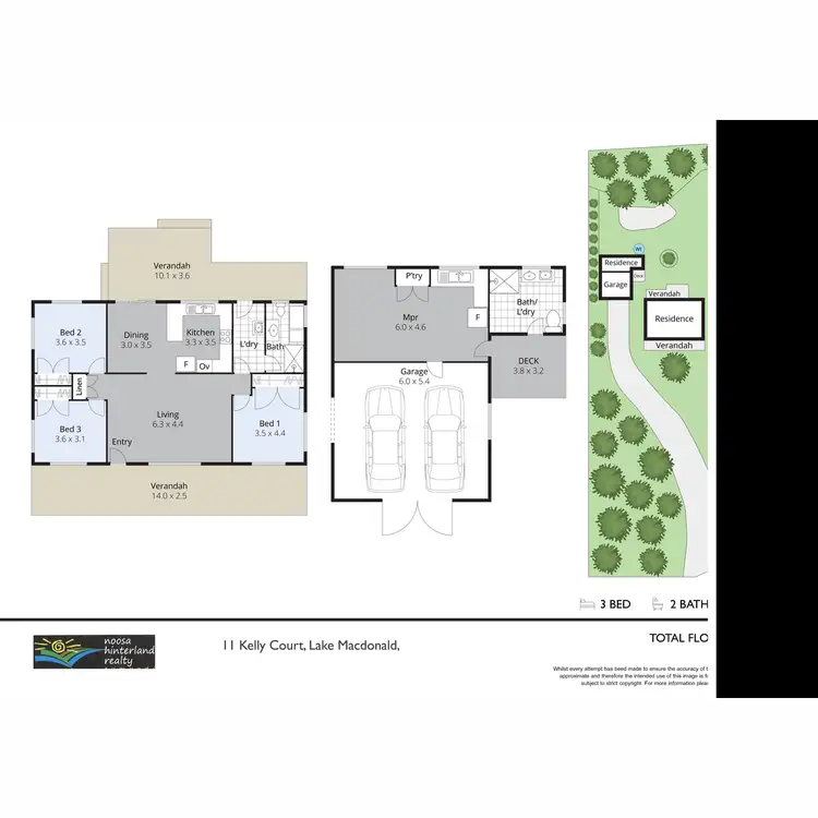 Floorplan of Homely house listing, 11 Kelly Court, Lake Macdonald QLD 4563