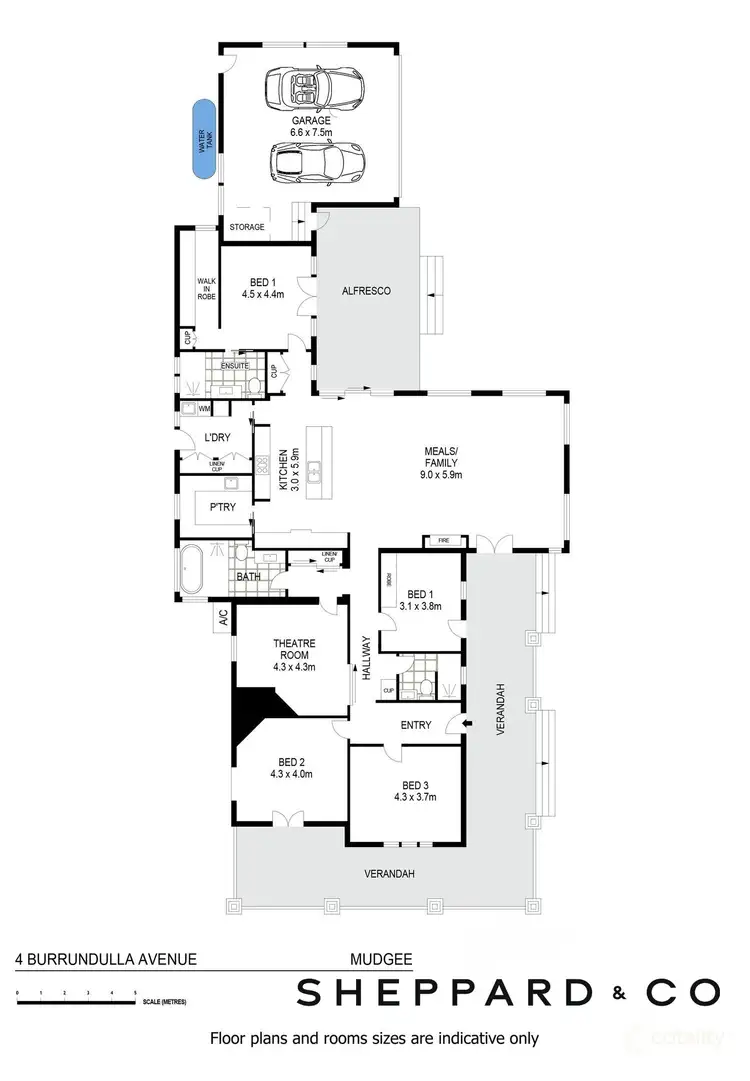 Floorplan of Homely house listing, 4 Burrundulla Avenue, Mudgee NSW 2850