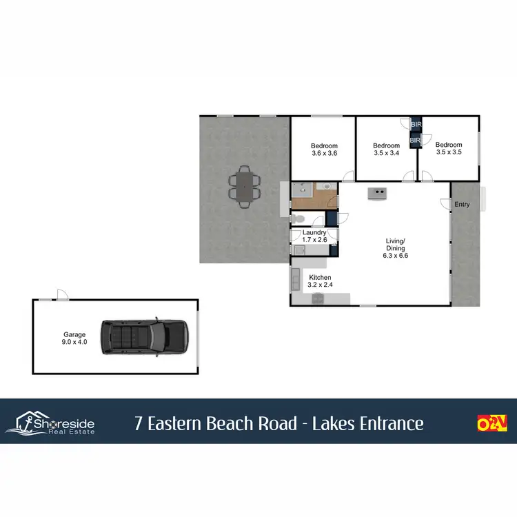 Floorplan of Homely house listing, 7 Eastern Beach Road, Lakes Entrance VIC 3909