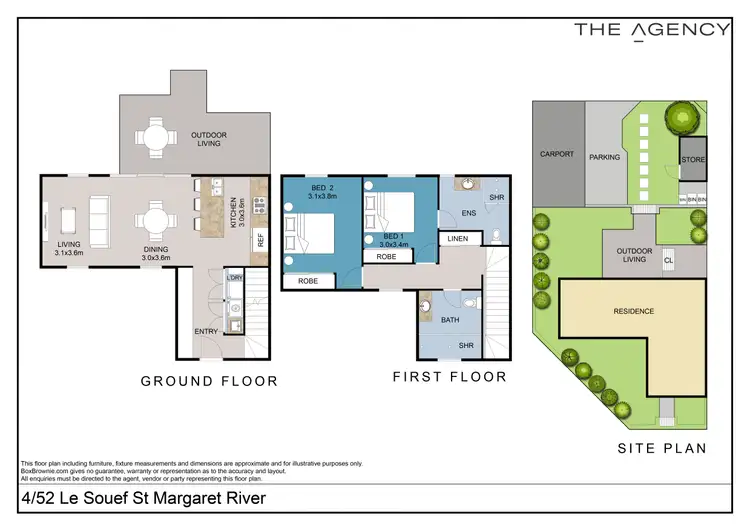 Floorplan of Homely house listing, Lot 4/52 Le Souef Street, Margaret River WA 6285