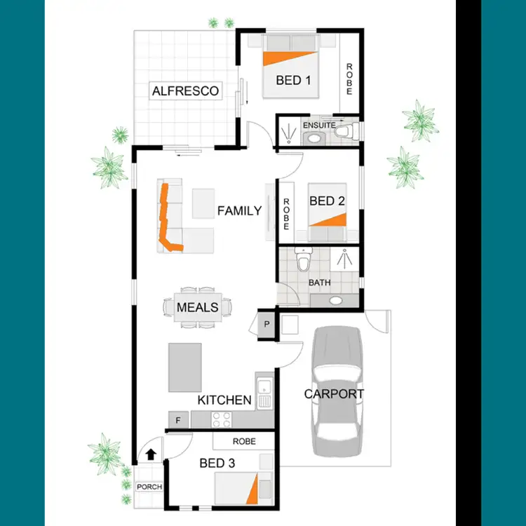 Floorplan of Homely house listing, 6 Sienna Street, Caloundra West QLD 4551