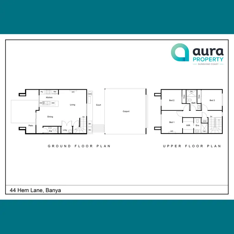 Floorplan of Homely terrace listing, 44 Hem Lane, Nirimba QLD 4551