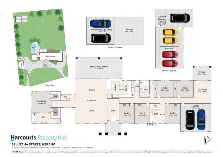 Floorplan of Homely house listing, 21 Lutana Street, Nerang QLD 4211
