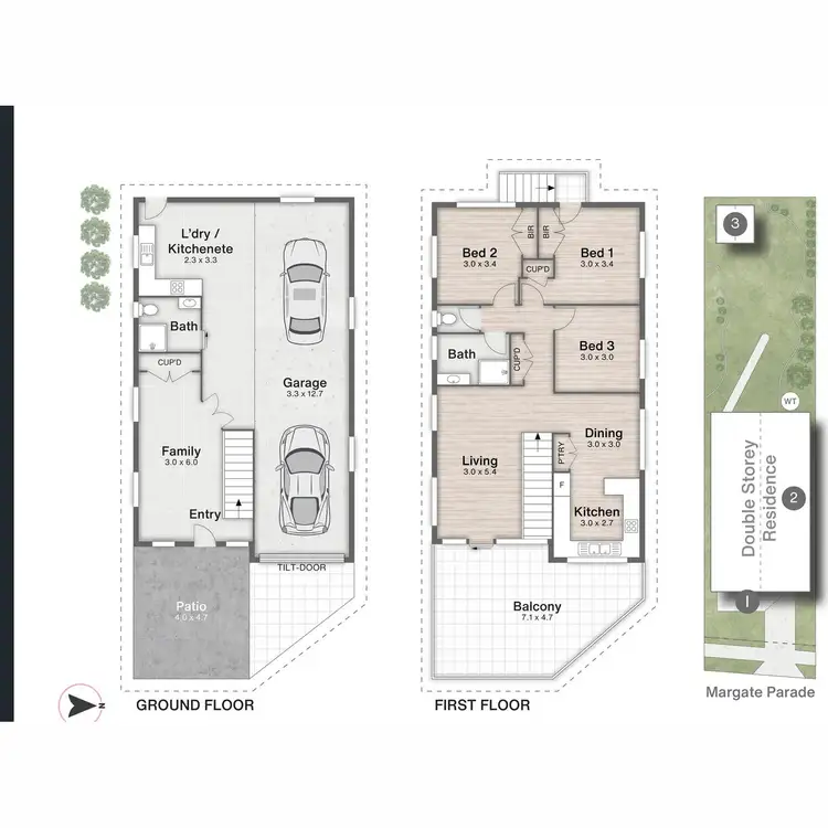 Floorplan of Homely house listing, 71 Margate Parade, Margate QLD 4019