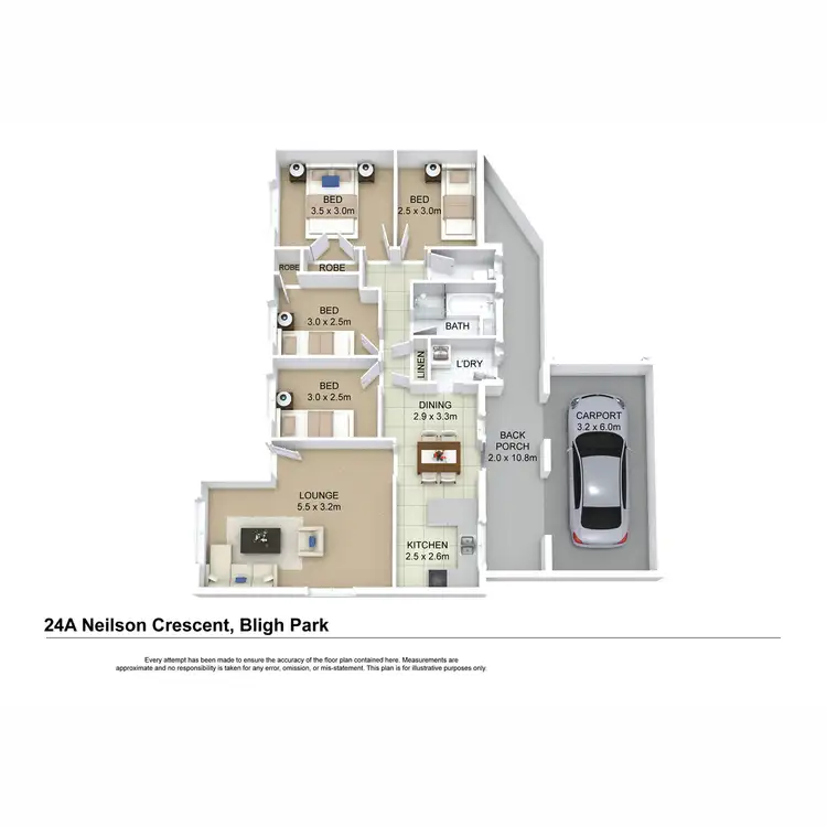 Floorplan of Homely house listing, 24a Neilson Crescent, Bligh Park NSW 2756