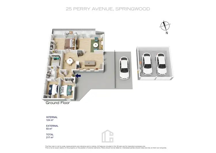 Floorplan of Homely house listing, 25 Perry Avenue, Springwood NSW 2777