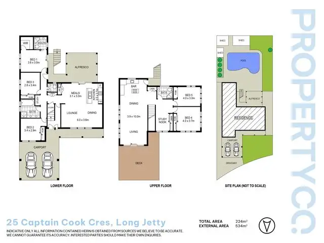 Floorplan of Homely house listing, 25 Captain Cook Crescent, Long Jetty NSW 2261