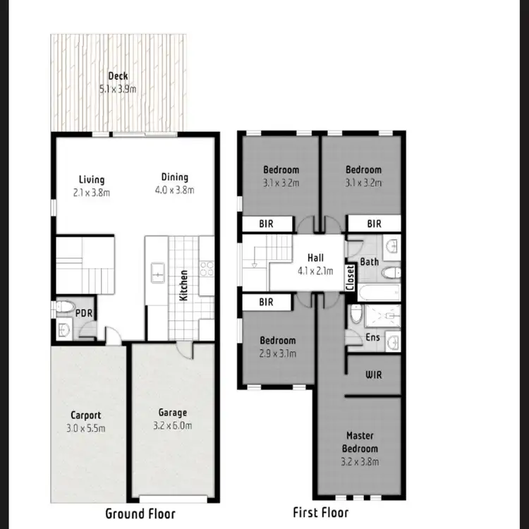Floorplan of Homely townhouse listing, 25/46 Clover Hill Drive, Mudgeeraba QLD 4213