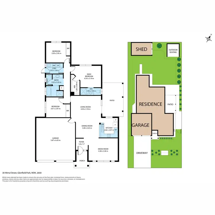 Floorplan of Homely house listing, 30 Mirrul Street, Glenfield Park NSW 2650