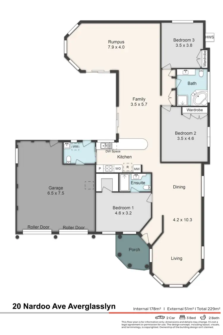 Floorplan of Homely house listing, 20 Nardoo Avenue, Aberglasslyn NSW 2320