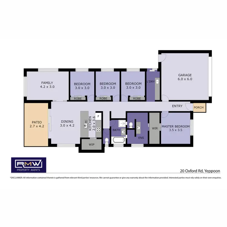 Floorplan of Homely house listing, 20 Oxford Road, Yeppoon QLD 4703