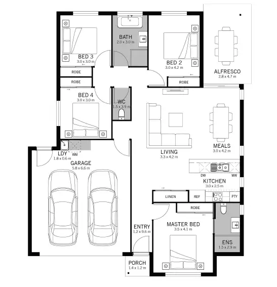 Floorplan of Homely house listing, 5 Friar Road, Gympie QLD 4570