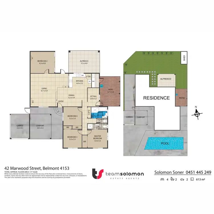 Floorplan of Homely house listing, 42 Marwood Street, Belmont QLD 4153