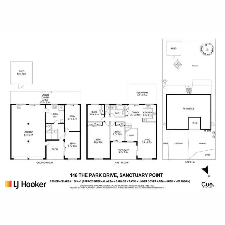 Floorplan of Homely house listing, 146 The Park Drive, Sanctuary Point NSW 2540