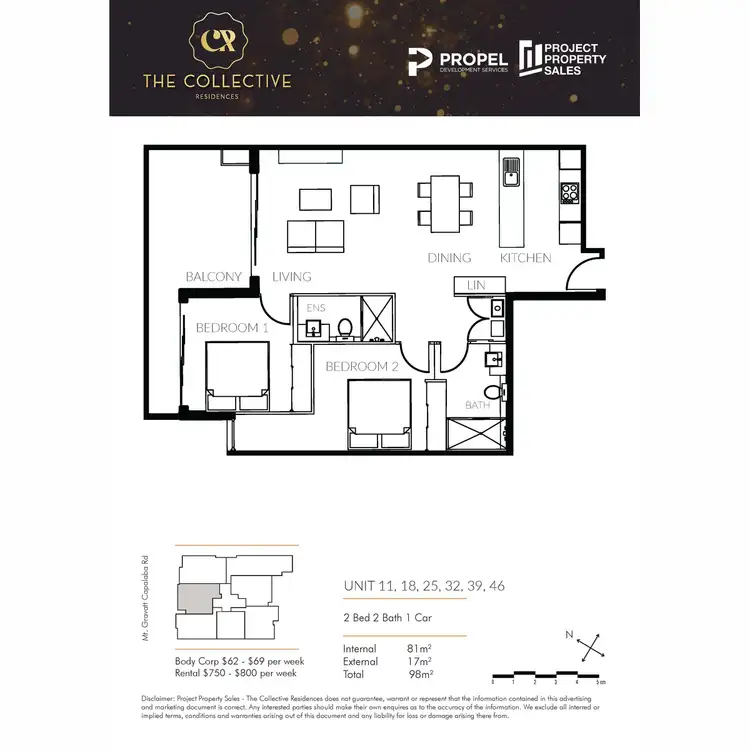 Floorplan of Homely apartment listing, 39/117-119 Mount Gravatt Capalaba Road, Upper Mount Gravatt QLD 4122