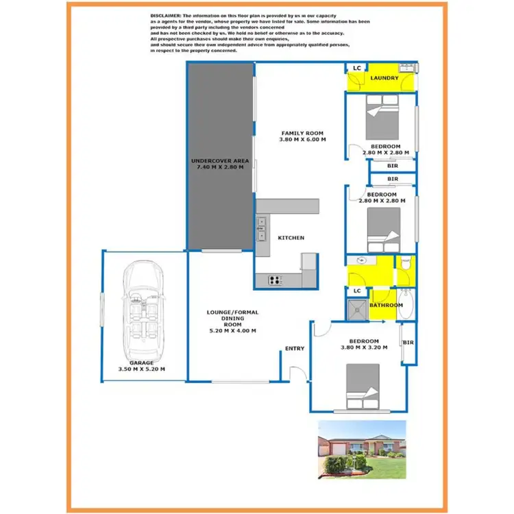 Floorplan of Homely house listing, 32 Yuroka Street, Glenmore Park NSW 2745