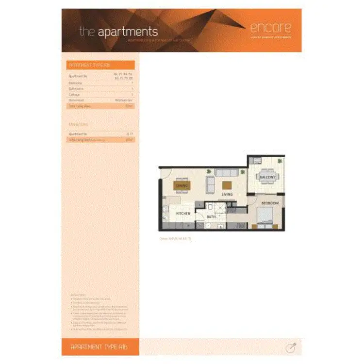 Floorplan of Homely apartment listing, 317/15-17 Roydhouse Street, Subiaco WA 6008