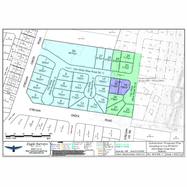 Floorplan of Homely land listing, LOT 6, 302 Oregan Creek Road, Toogoom QLD 4655