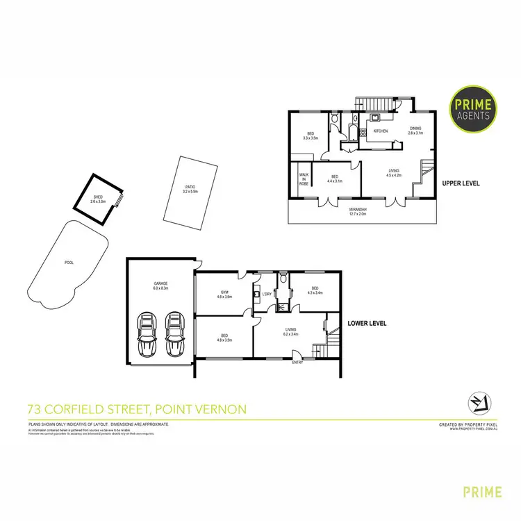 Floorplan of Homely house listing, 73 Corfield Street, Point Vernon QLD 4655