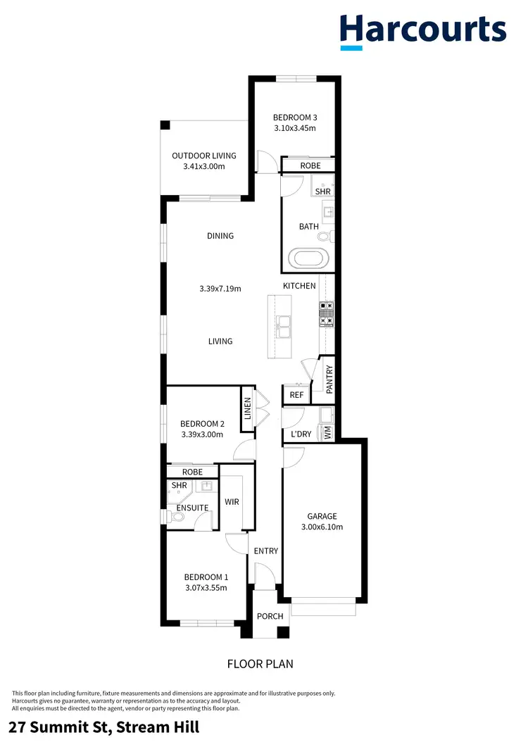 Floorplan of Homely house listing, 27 Summit Street, Stream Hill NSW 2526
