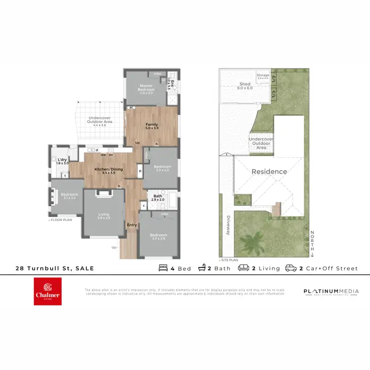 Floorplan of Homely house listing, 28 Turnbull Street, Sale VIC 3850
