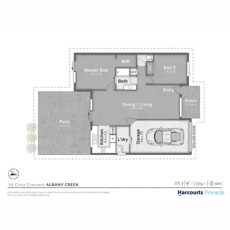 Floorplan of Homely house listing, 16 Circa Crescent, Albany Creek QLD 4035