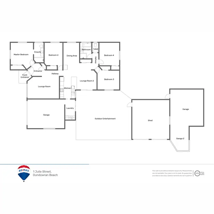 Floorplan of Homely house listing, 1 Julie Street, Dundowran Beach QLD 4655