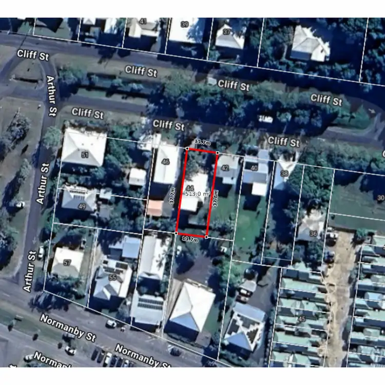 Floorplan of Homely house listing, 44 Cliff Street, Yeppoon QLD 4703