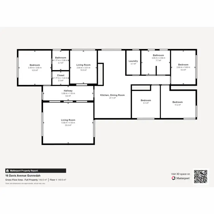 Floorplan of Homely house listing, 16 Davis Avenue, Gunnedah NSW 2380