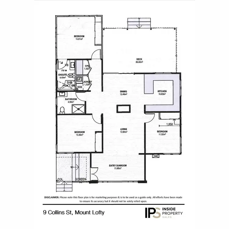 Floorplan of Homely house listing, 9 Collins Street, Mount Lofty QLD 4350