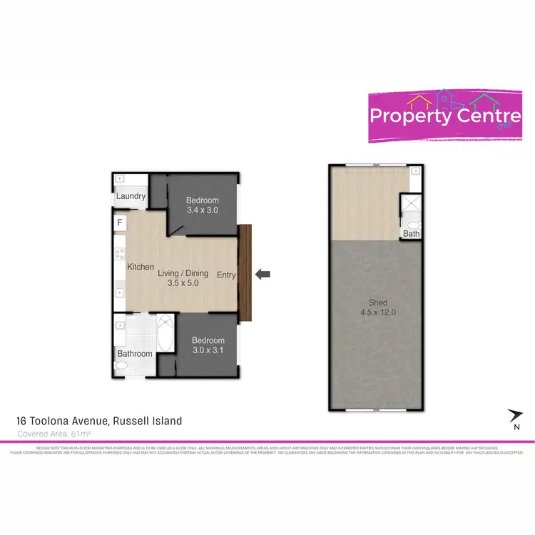 Floorplan of Homely house listing, 16 Toolana Street, Russell Island QLD 4184