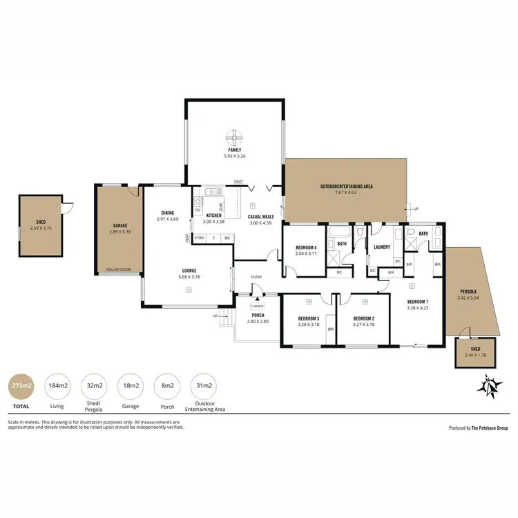 Floorplan of Homely house listing, 8 Bengalee Street, Flagstaff Hill SA 5159
