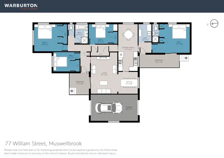 Floorplan of Homely house listing, 77 William Street, Muswellbrook NSW 2333