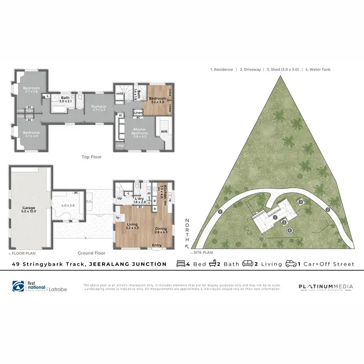 Floorplan of Homely house listing, 49 Stringybark Track, Jeeralang Junction VIC 3840