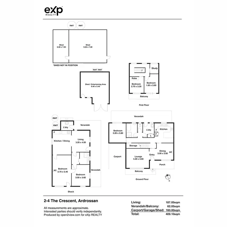 Floorplan of Homely house listing, 2-4 The Crescent, Ardrossan SA 5571