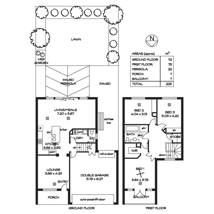 Floorplan of Homely house listing, 24 Mornington Terrace, Northgate SA 5085