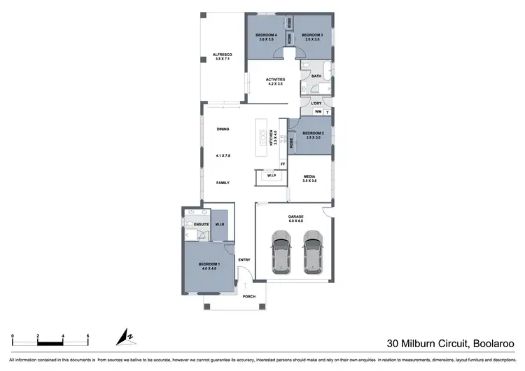 Floorplan of Homely house listing, 30 Milburn Circuit, Boolaroo NSW 2284