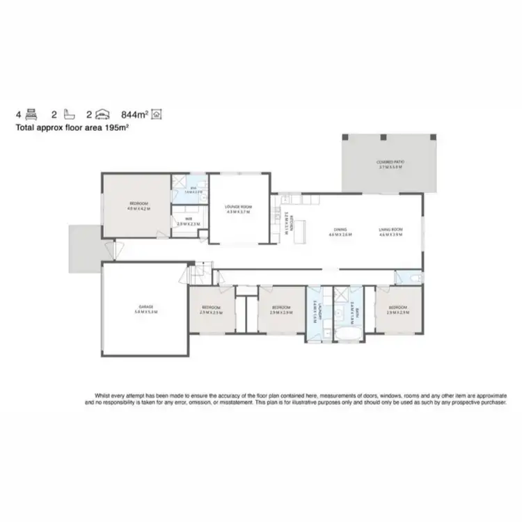 Floorplan of Homely house listing, Defence Housing, Flinders View QLD 4305