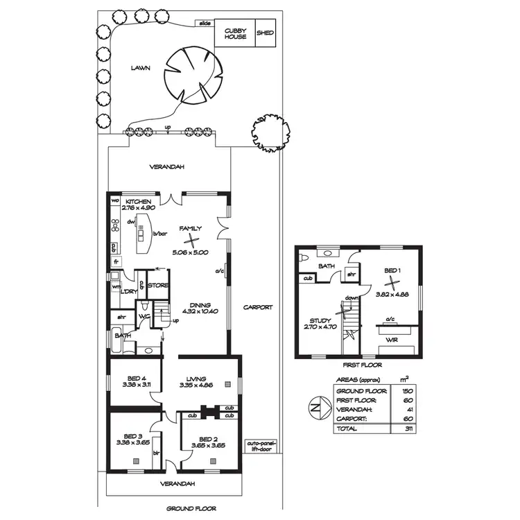 Floorplan of Homely house listing, 14 Tennant Street, Fullarton SA 5063
