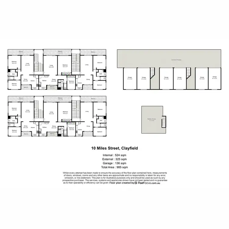 Floorplan of Homely block of units listing, 10 Miles, Clayfield QLD 4011