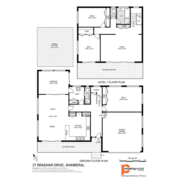 Floorplan of Homely house listing, 27 Braemar Drive, Wamberal NSW 2260