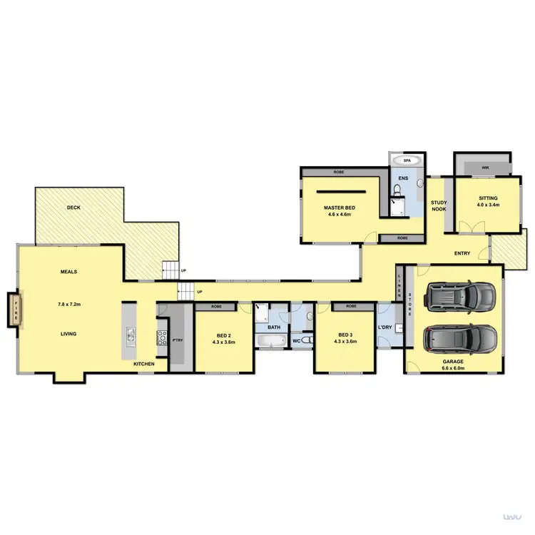 Floorplan of Homely house listing, 49 Links Drive, Torquay VIC 3228
