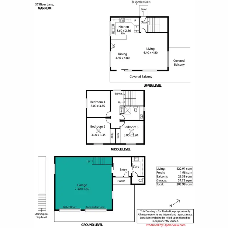 Floorplan of Homely house listing, 37 River Lane, Mannum SA 5238