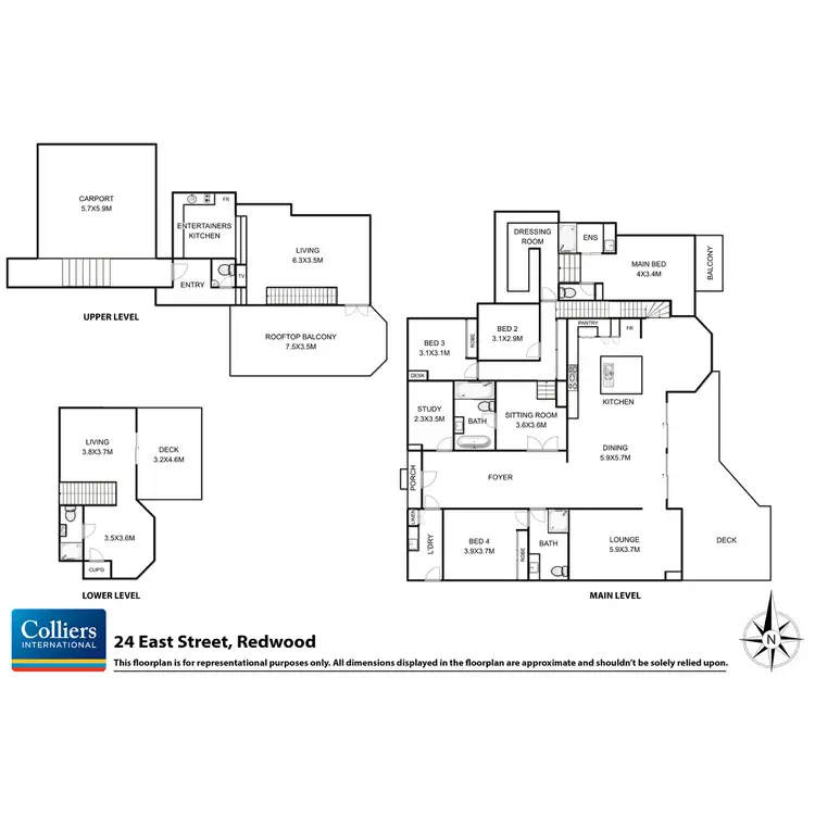 Floorplan of Homely house listing, 24 East Street, East Toowoomba QLD 4350